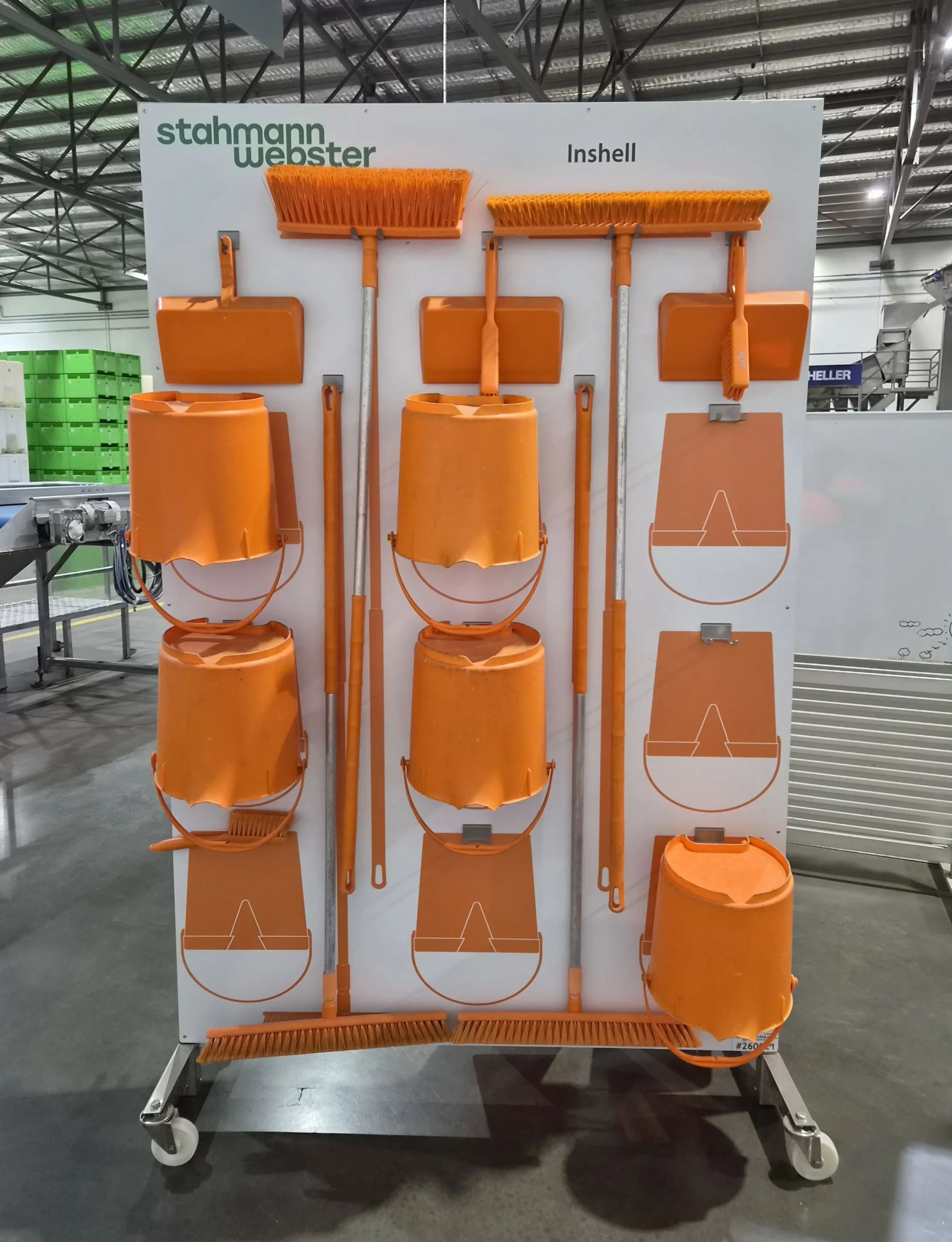 Custom Shadowboards for Nut Processing Operation