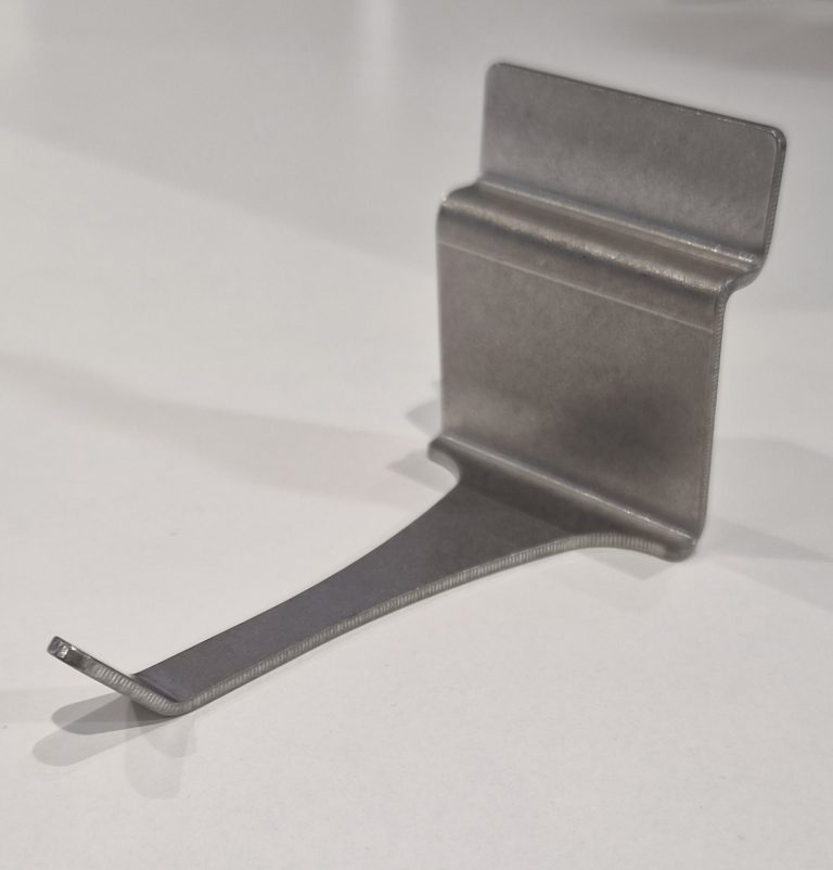Stainless Through-Board Hook – Long Single (HWH-3011)